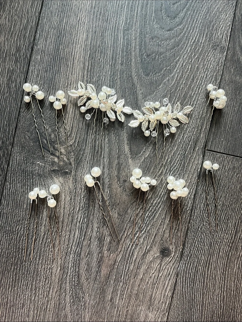 Bridal hair pins